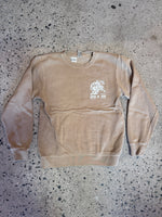 15th St Super El Niño Crewneck Fleece SAND