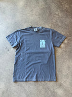 15th St Men's Groovy Drip Short Sleeve T Shirt Washed DARK NAVY