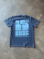 15th St Men's Groovy Drip Short Sleeve T Shirt Washed DARK NAVY