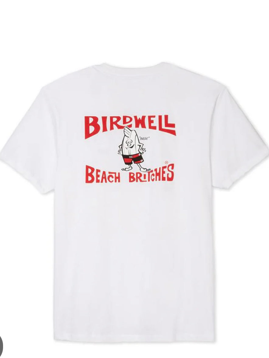 Birdwell License Plate Short Sleeve T-Shirt - WHITE