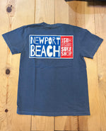 15th St Men's Newport T Navy with Red, White and Blue