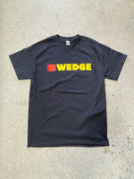 15th St Men's Wedge Crew Short Sleeve T  BLACK
