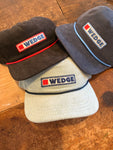 15th St WEDGE Corduroy Rope Hat MULTIPLE COLORS!