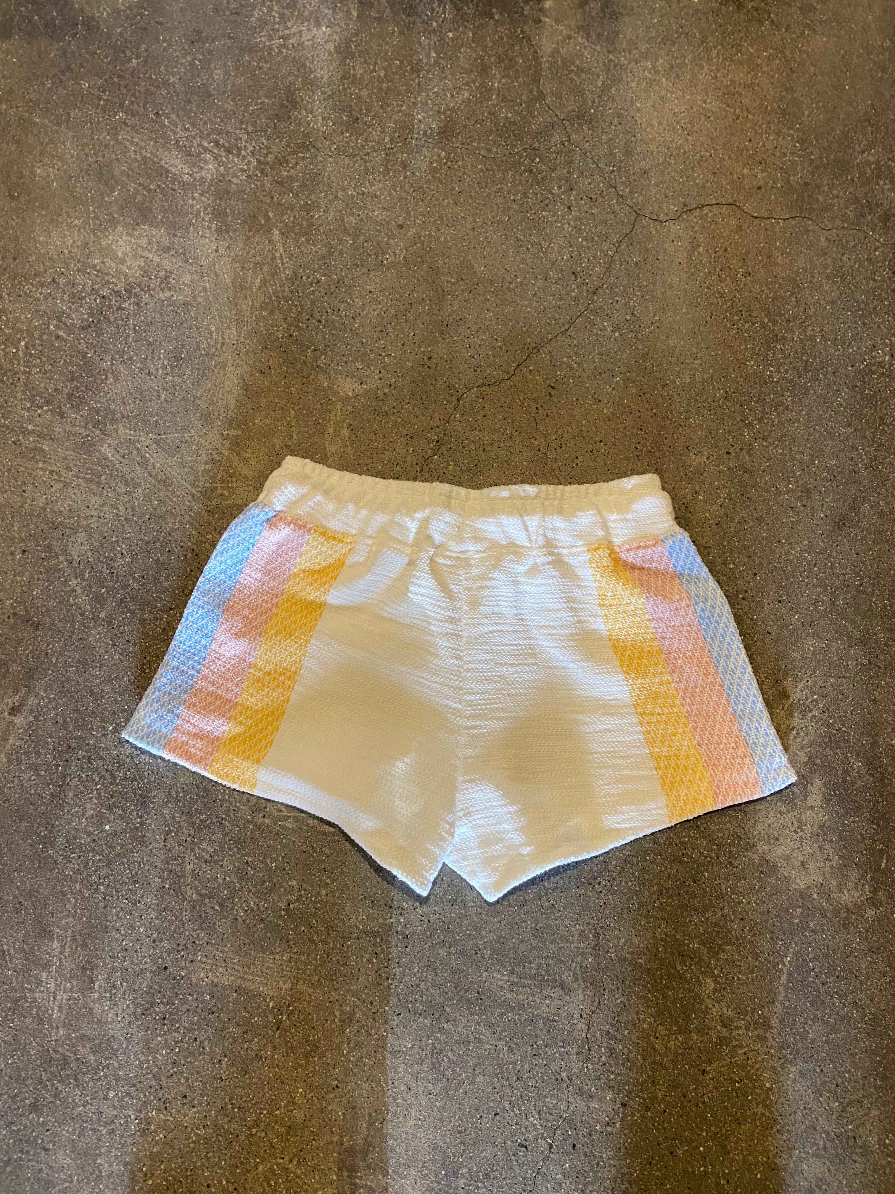 Women's RAINBOW BURNOUT Knit Baja Shorts
