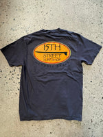 15th St Men's Old School Short Sleeve T-Shirt VINTAGE BLACK