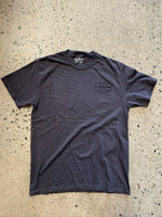 15th St Men's Old School Short Sleeve T-Shirt VINTAGE BLACK