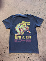 15th St Men's Super El Niño Short Sleeve T Shirt Winter Navy Denim