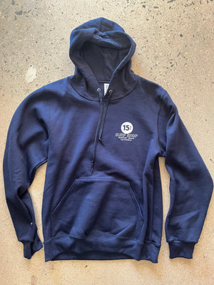 15th St Men's Sailors Have More Fun Hooded Fleece Navy