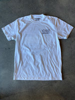 15th St Men's Wave God Short Sleeve T-Shirt  Washed White