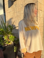 15th St WOMEN NEWPORT Sweater  CREAM with YELLOW