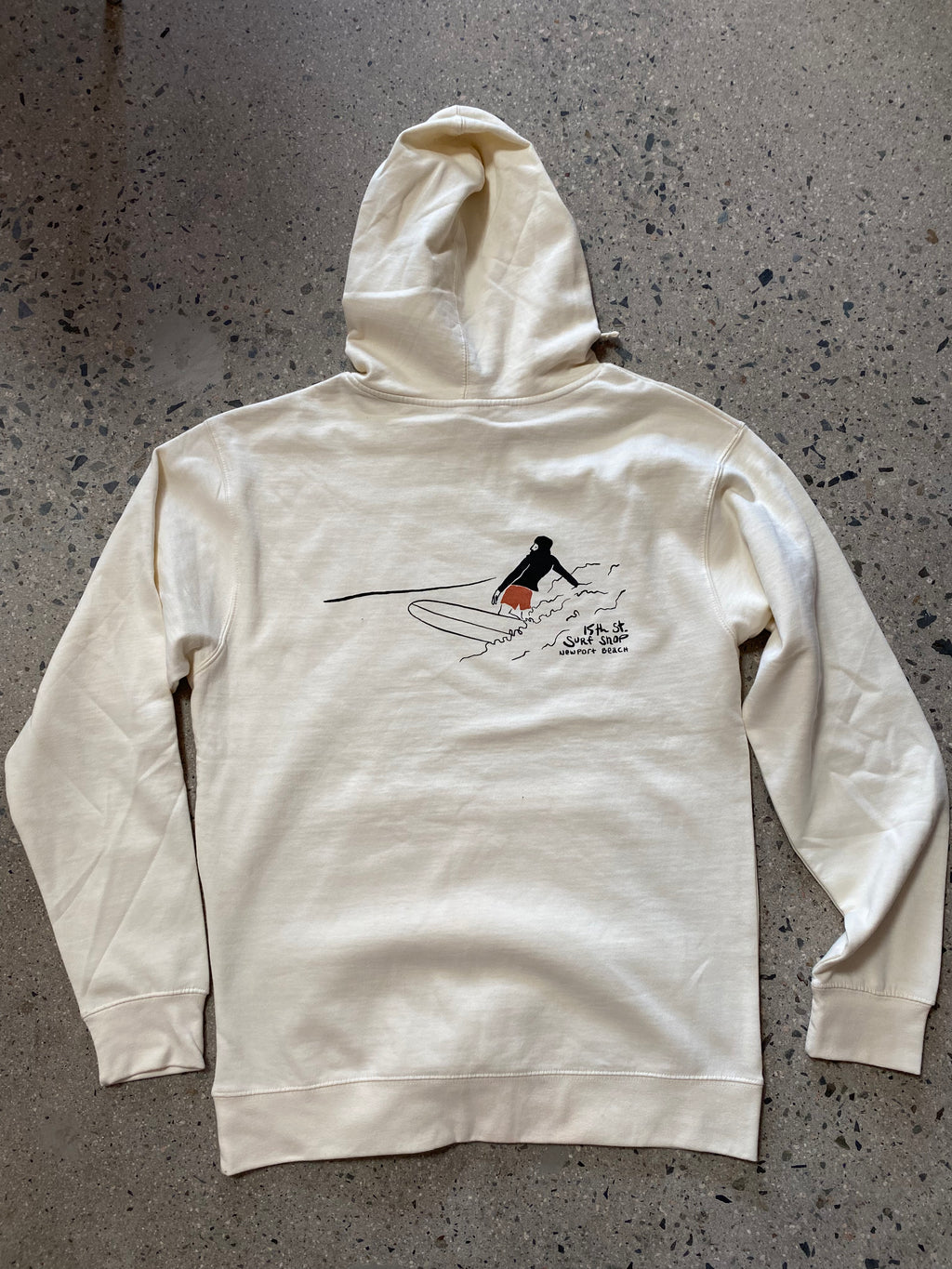 15th St KIDS Matt Allen Art of Jared Mell  Pullover Hoodie WHITE