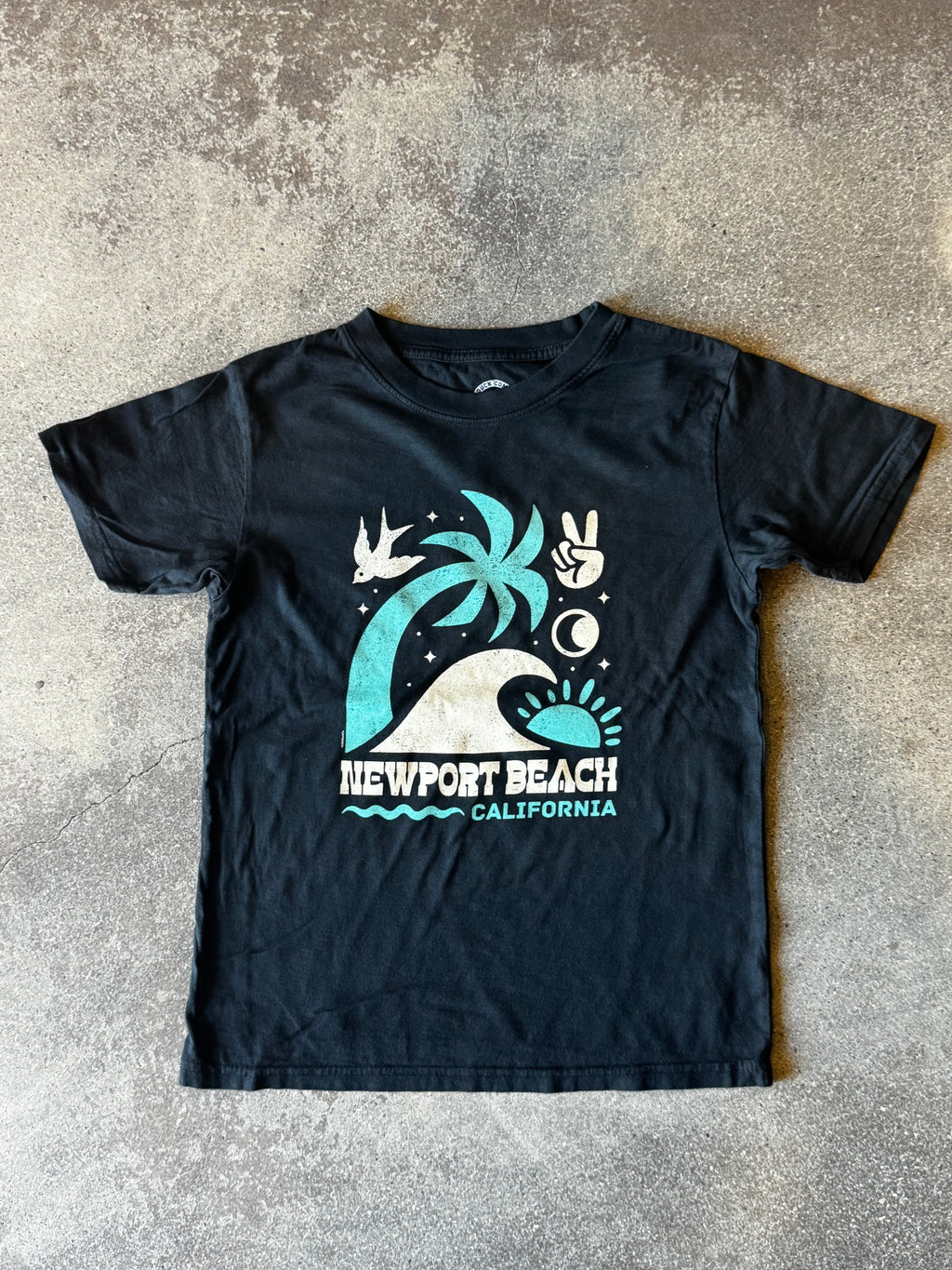Newport Beach Surf & Sun Short Sleeve T Toddler NAVY