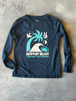 Newport Beach Surf & Sun Long Sleeve T Toddler NAVY