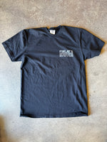 15th St Men's Finlay's Surfboard Repair Short Sleeve T Shirt Vintage Black