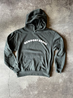 15th St Women's Newport Beach Hooded Fleece  OLIVE