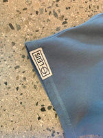 15th St Men's Newport Beach Surf Map Hooded Changing Towel  BLUE HAZE