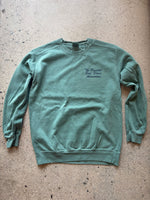 Shaped By Strider Stade Parallel Surf Stance Crewneck Fleece Vintage Green