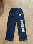 15th St WOMEN'S Groovy Wave Wide Leg Sweatpants CREAM on NAVY