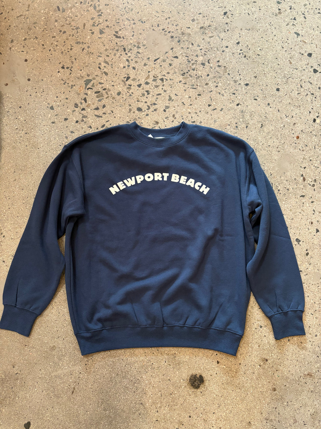 15th St Women's  Newport Beach Crewneck Fleece  Navy