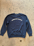 15th St Women's  Newport Beach Crewneck Fleece  Navy
