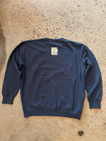 15th St Women's  Newport Beach Crewneck Fleece  Navy