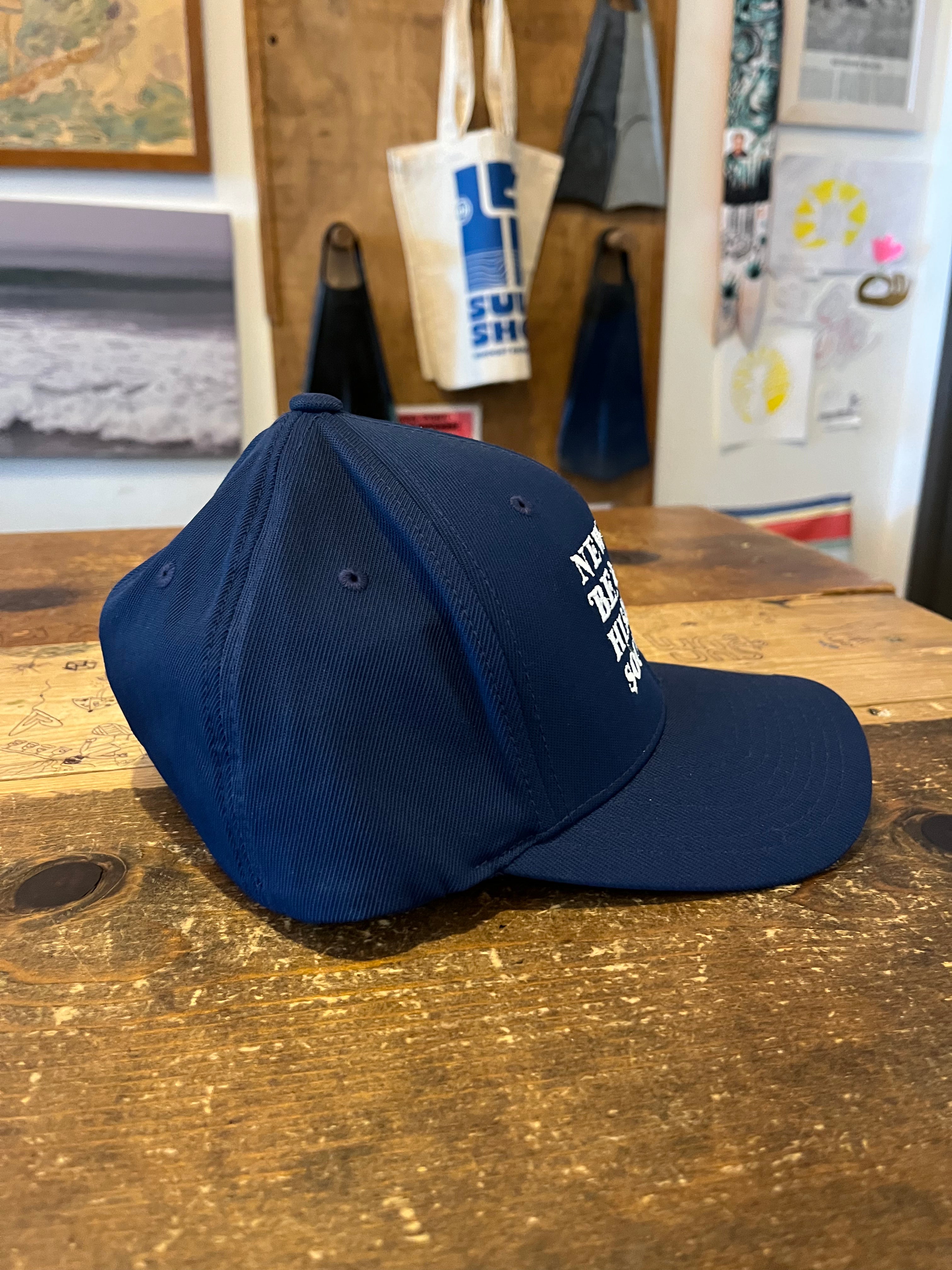 Newport Beach Historical Society Flex Fit Hat Navy