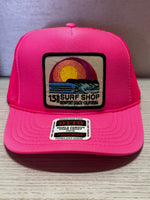 15th St SUNSET SURFER Design Adult Trucker Hat MULTIPLE COLORS!!