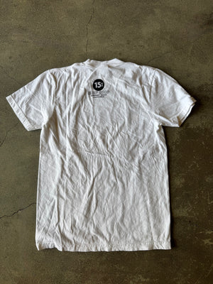 15th St Men's Wedge Crew Short Sleeve T BRIGHT WHITE