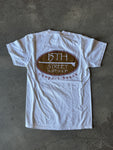 15th St Men's Old School Short Sleeve T-Shirt  BRIGHT WHITE
