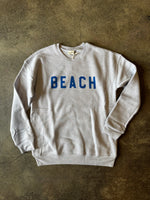 Women's Beach Crewneck Fleece  MOON GREY