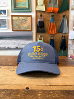 15th St Puff Embroidered Surf Shop Logo Cotton Twill Hat VARIOUS COLORS!!