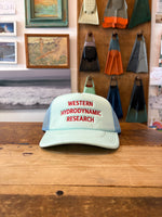 WHR Otto Promotional Hat RED on BABY BLUE