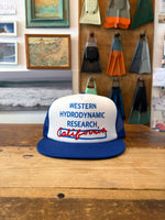 WHR California Trucker WHITE with BLUE