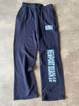 15th St Women's Wide Leg Sweatpants Navy