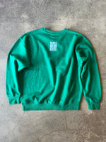15th St Women's Beach Happy Crewneck Fleece FUN GREEN