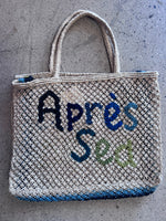 The Jacksons APRES SEA Handmade Woven Wicker Tote Bag DRIFTWOOD TAN