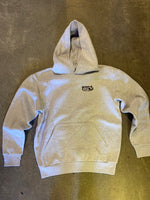 15th St Men's SINCE '61 Hooded Pullover Fleece Light Heather Grey