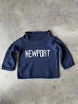 15th St Infant Newport Roll Neck Sweater Navy