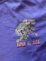 15th St Men's Super El Niño Short Sleeve T Shirt Winter Lavender