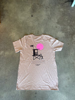 15th St Men's No Black Ball Short Sleeve T-Shirt Lavender