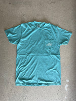 15th St Men's No Black Ball Short Sleeve Pocket T-Shirt  VINTAGE WASH SEA FOAM