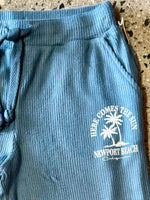 WOMEN'S NEWPORT BEACH Rib Hacci Pants  BALI BLUE