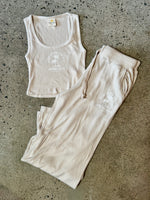 WOMEN'S NEWPORT BEACH Rib Hacci Pants SUMMER SAND