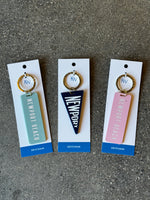 Newport Beach Keychain CANDY PINK