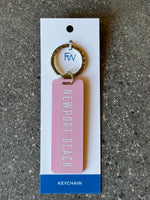 Newport Beach Keychain CANDY PINK
