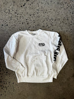 15th St Men's Since '61 Crewneck BLACK on WHITE