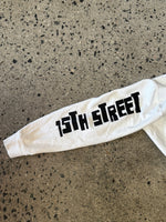 15th St Men's Since '61 Crewneck BLACK on WHITE