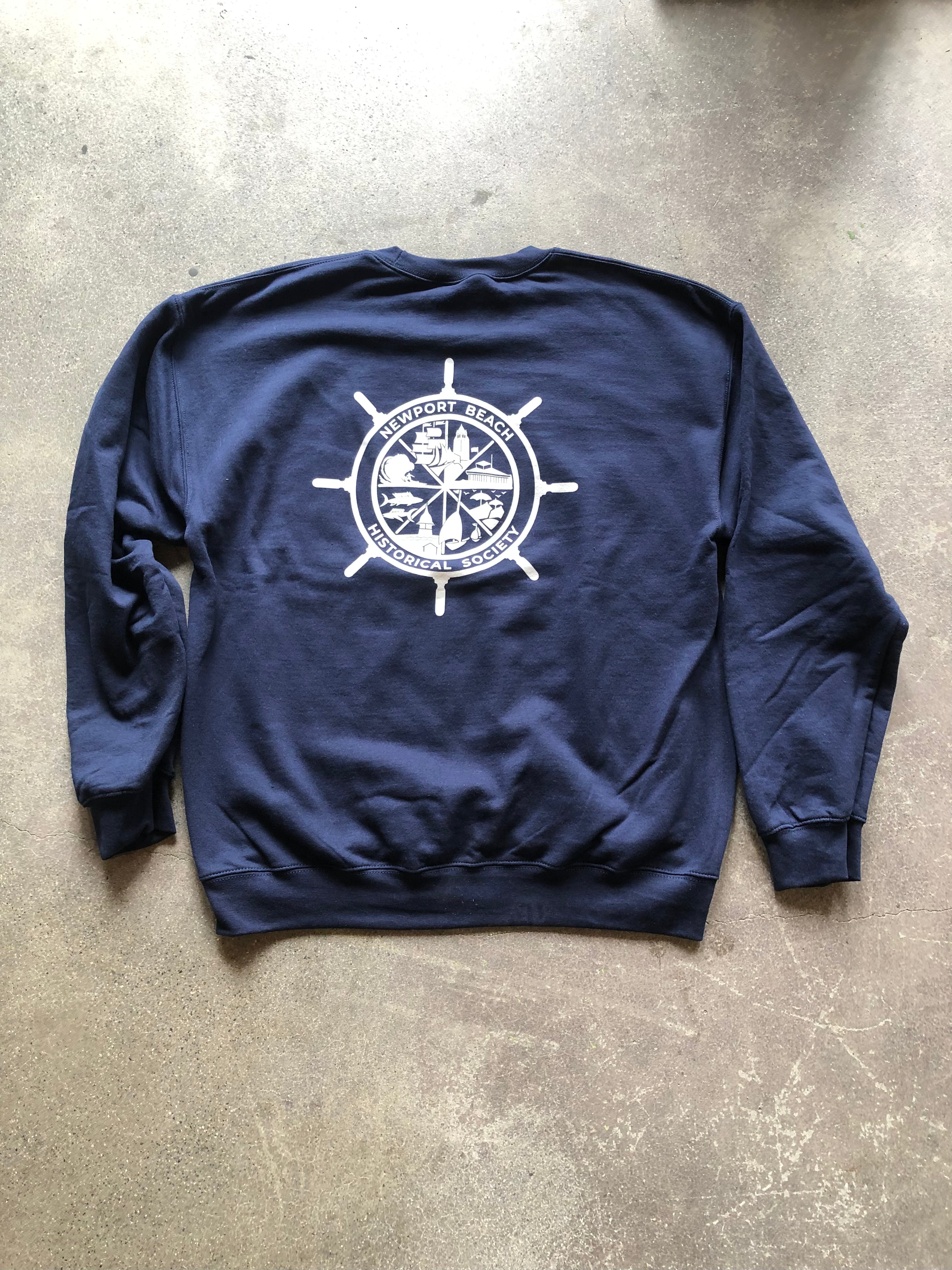 Newport Beach Historical Society Crew Fleece NAVY