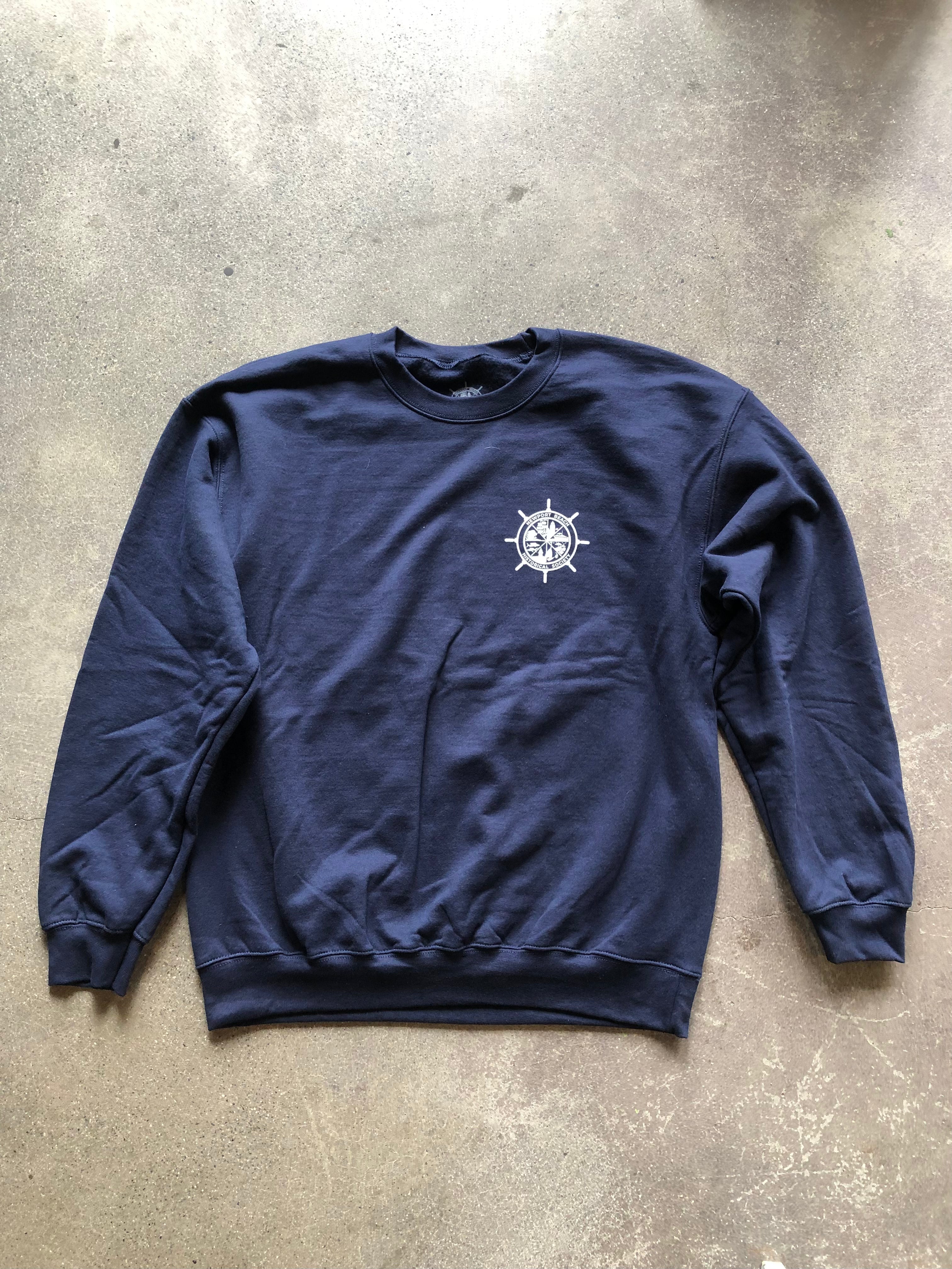Newport Beach Historical Society Crew Fleece NAVY