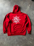 Newport Beach Historical Society Hooded Fleece RED